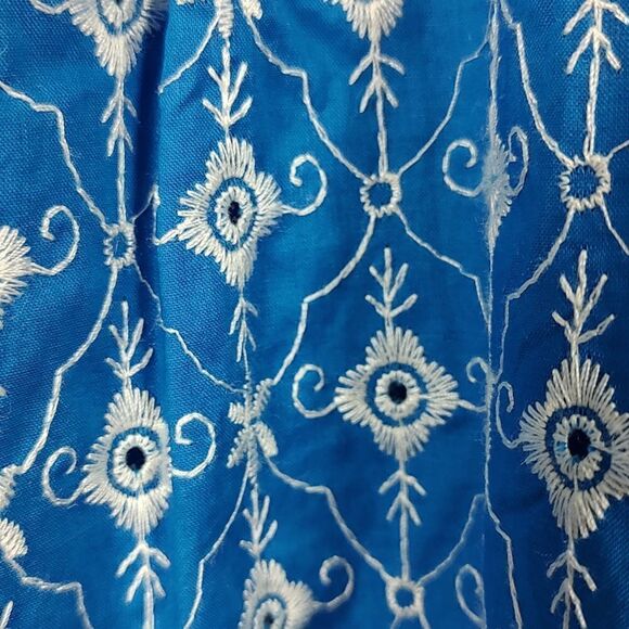 Rhode x Target Blue Eyelet Babydoll Dress Size 2X - Picture 10 of 11